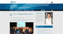 Desktop Screenshot of notrecegep.com